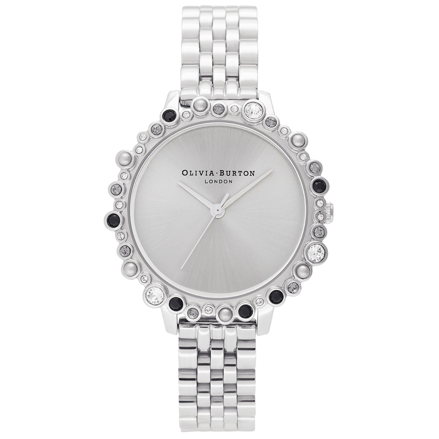 

Женские часы Olivia Burton с серебряным циферблатом