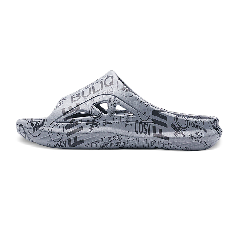 

LONGYING Мужские противоскользящие тапочки серые, цвет Gray