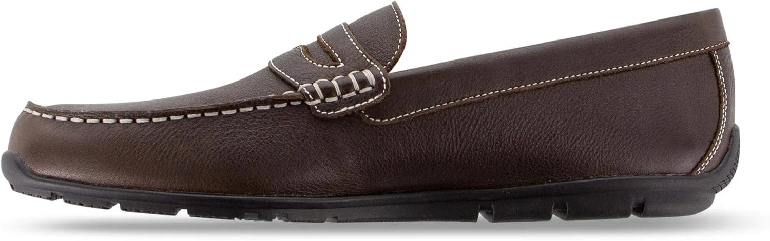 Лоферы мужские FootJoy, каштан — фото 3
