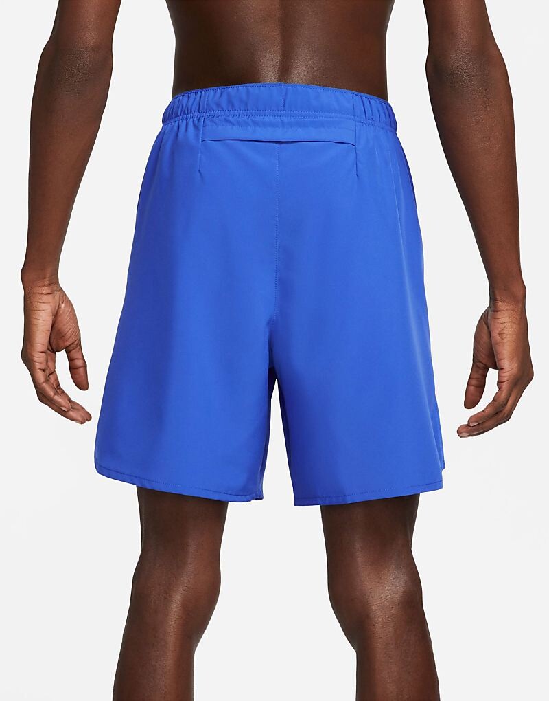 

Ярко-синие шорты Nike Running Challenger Dri-FIT размером 7 дюймов