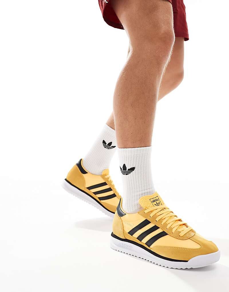 

Желтые кроссовки adidas Originals SL 72 RS, Желтый, Желтые кроссовки adidas Originals SL 72 RS