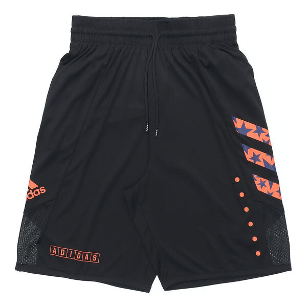 

Шорты gu p bounce basketball shorts for men black Adidas, черный