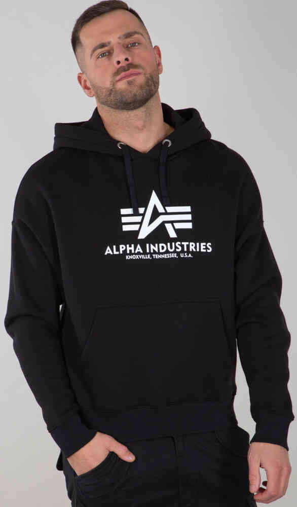 

Толстовка с базовой ОС Alpha Industries, черный