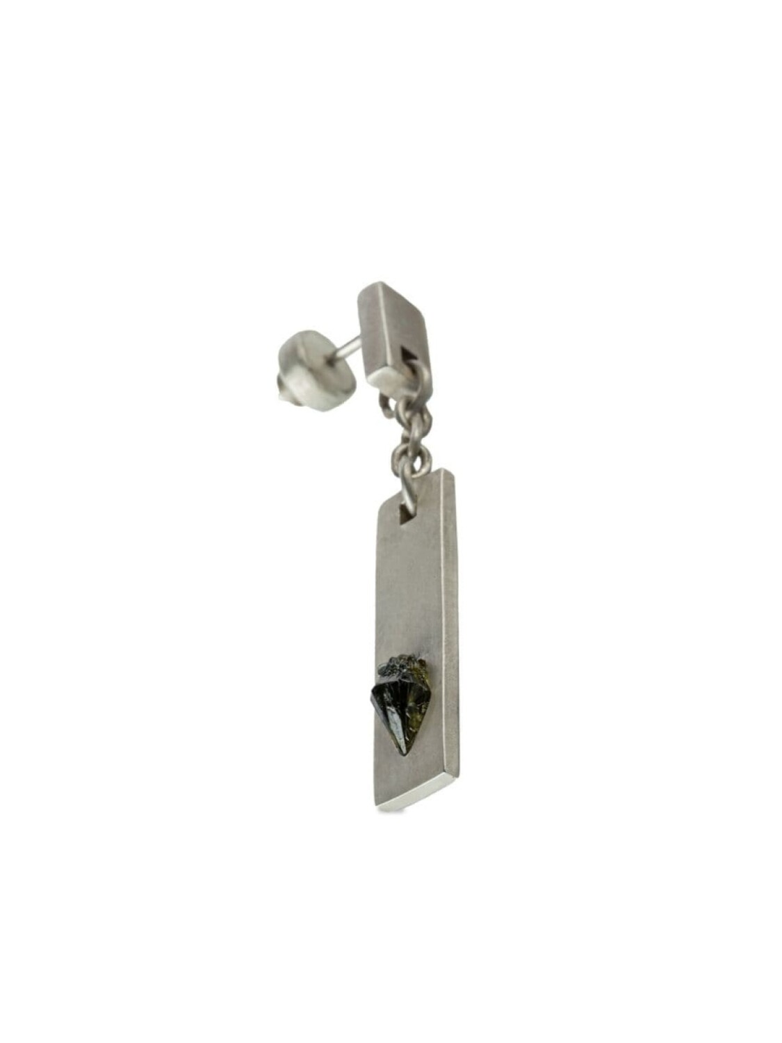 

Серьга Plate Dangle Parts of Four, серебряный