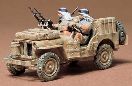 

Британский джип SAS Tamiya