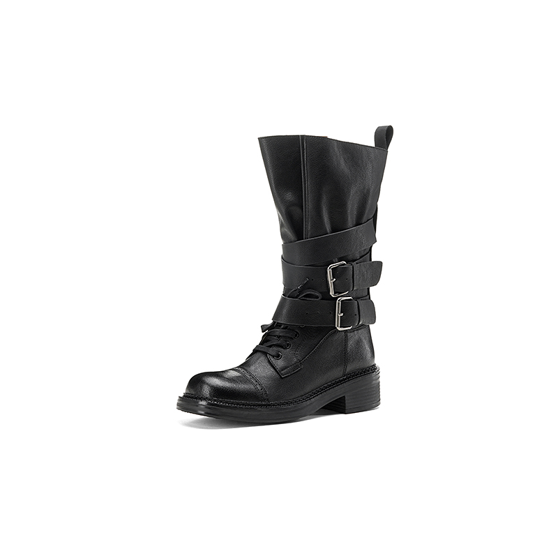 Ботильоны женские 3 см AIQINISHA, Black