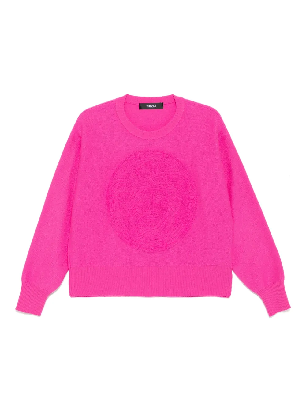 

Джемпер с логотипом VERSACE, розовый
