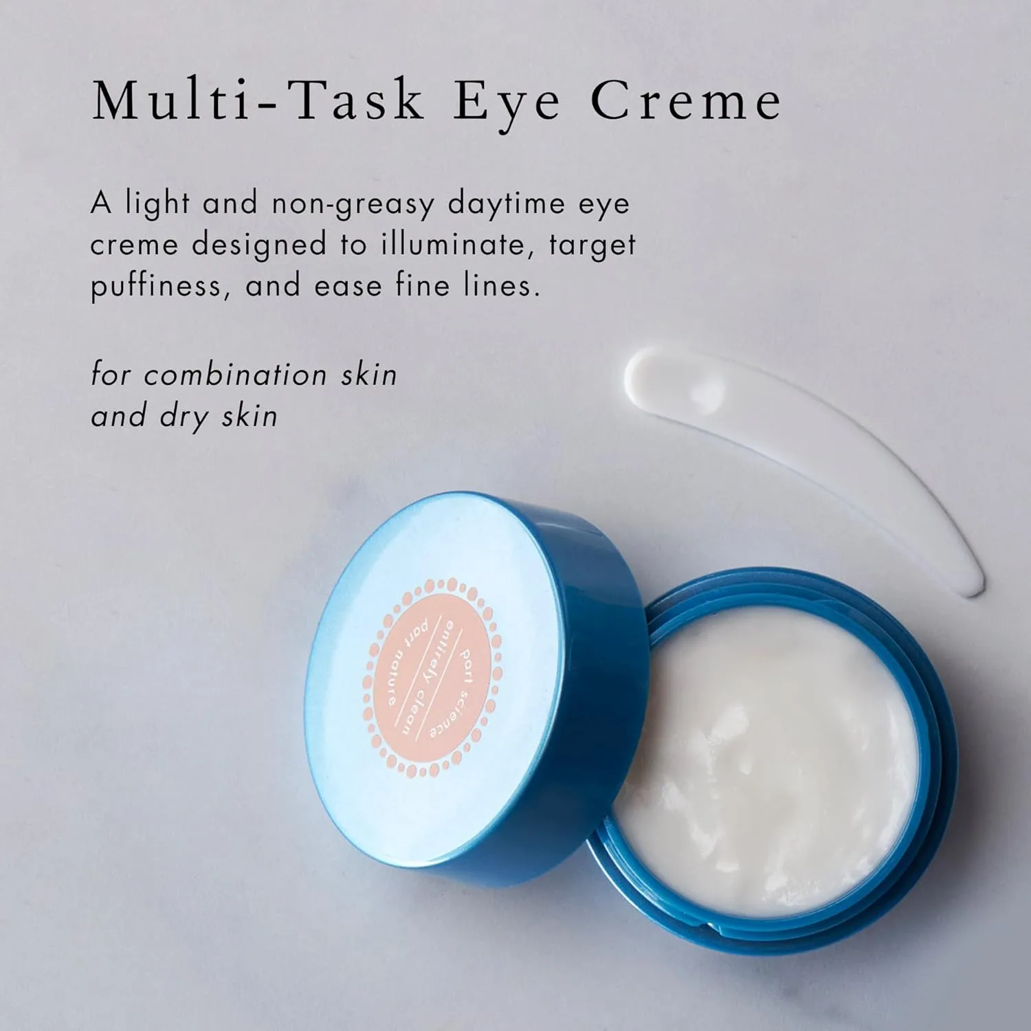 Bioelements Multi-Task Eye Creme, 15 мл, против отеков, темных кругов и морщин, легкая, нежирная, веган, без глютена, не тестировалось на животных — фото 3
