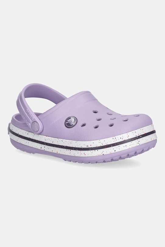 

Детские шлепанцы CROCBAND SPECKLED BAND CLOG Crocs, фиолетовый