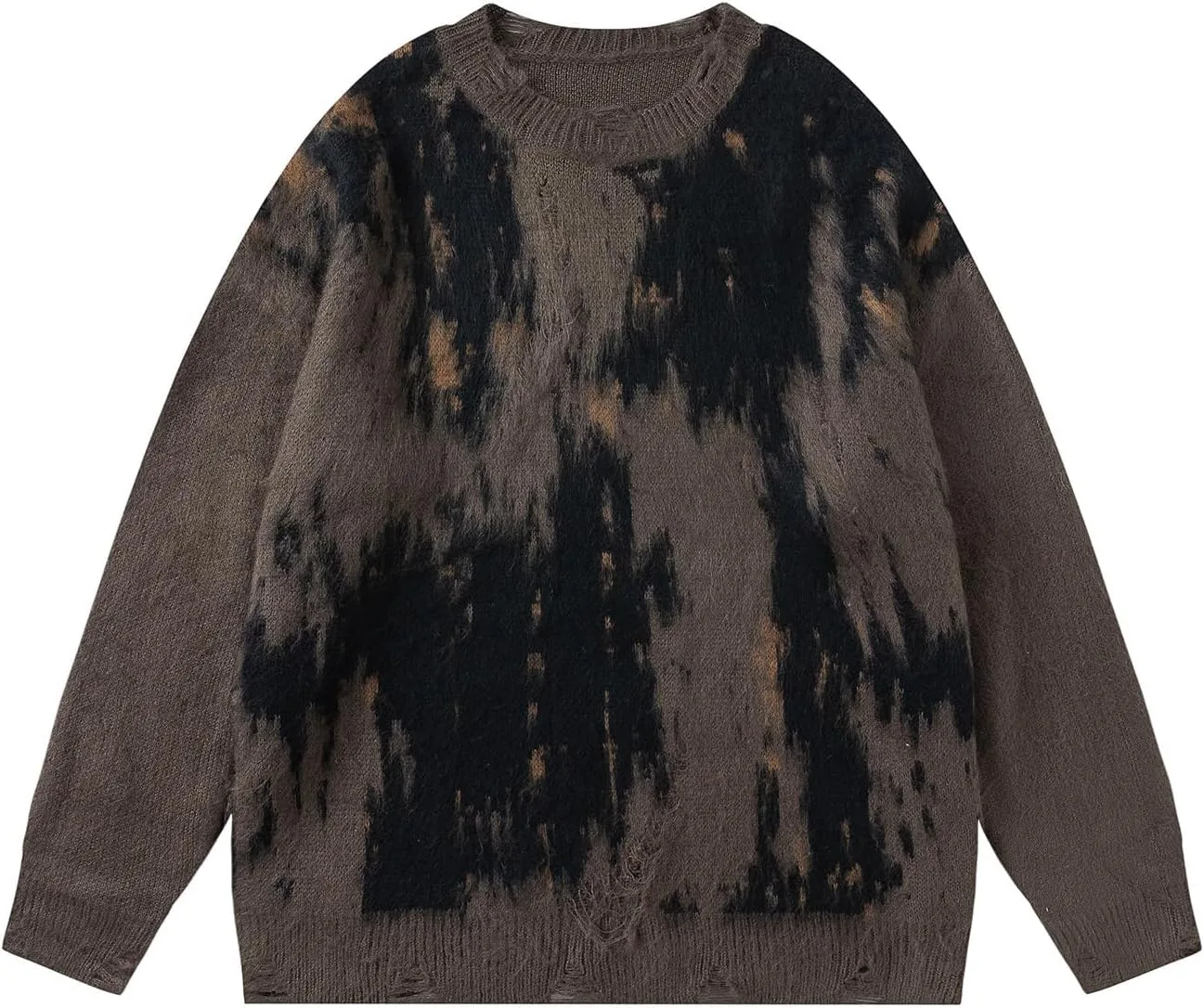 

Свитер Bakyarder Unisex Casual Knit с дизайном Tie Dye