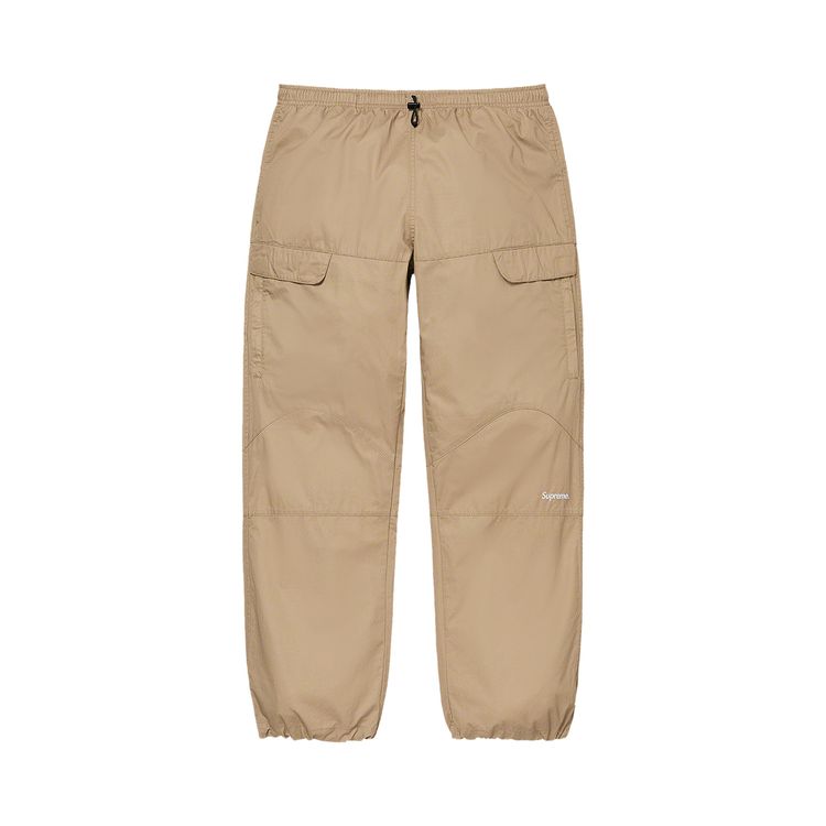 

Брюки Supreme Cotton Cinch Pant Tan, желто-коричневый