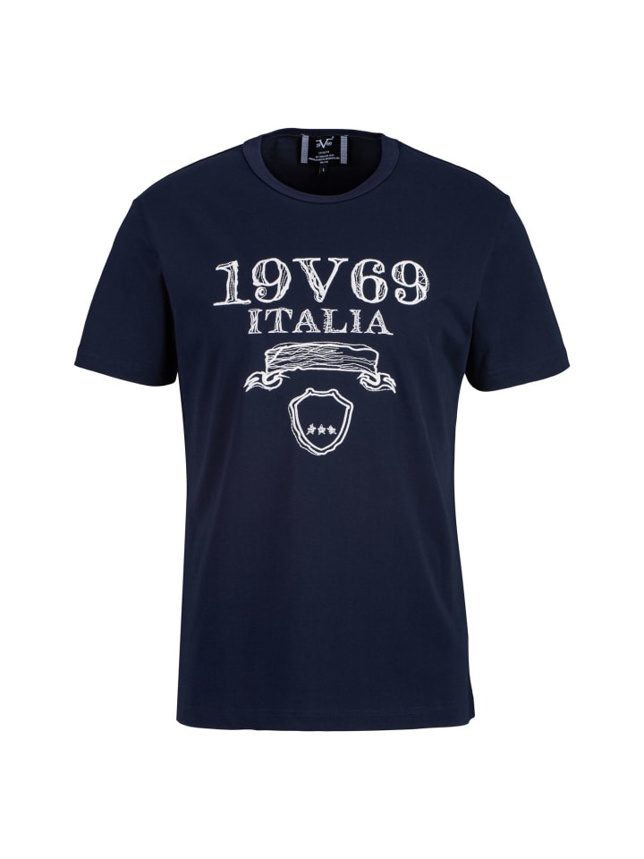 

Футболка 19v69 Italia, светло-синий