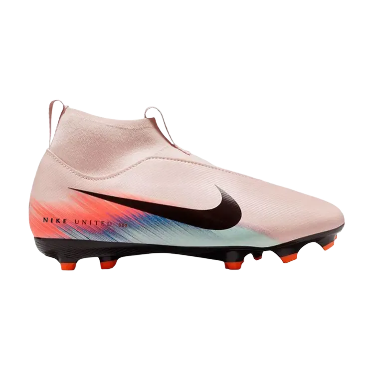 Кроссовки Nike United Jr. Mercurial Superfly 10 Academy GS 'Silt Red/Racer Blue'