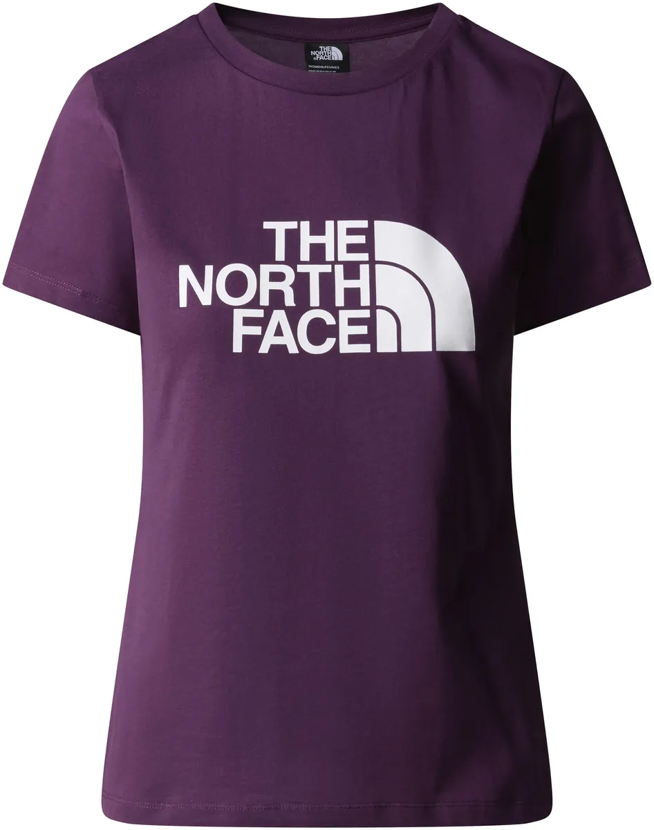 

Футболка The North Face "W S/S EASY TEE", цвет Black Currant Purple