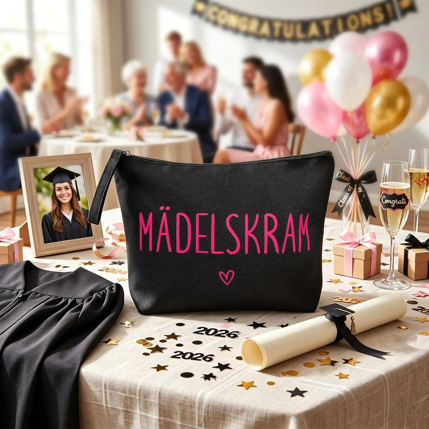 Маленькая косметичка «Mädelskram» из хлопка Comooka — фото 4