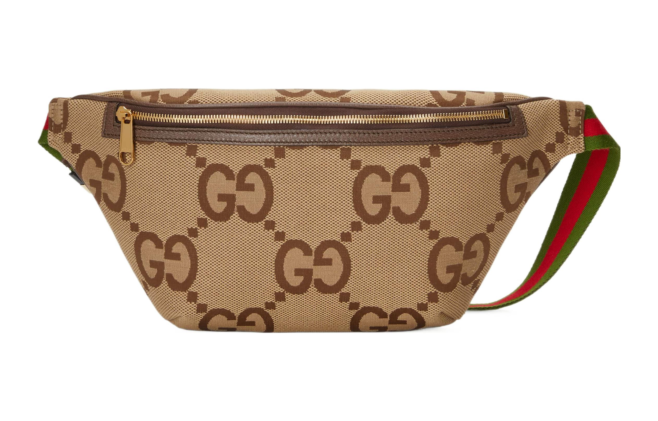 

GUCCI Сумка через плечо, наплечная сумка, поясная сумка, мужская, бежево-коричневая