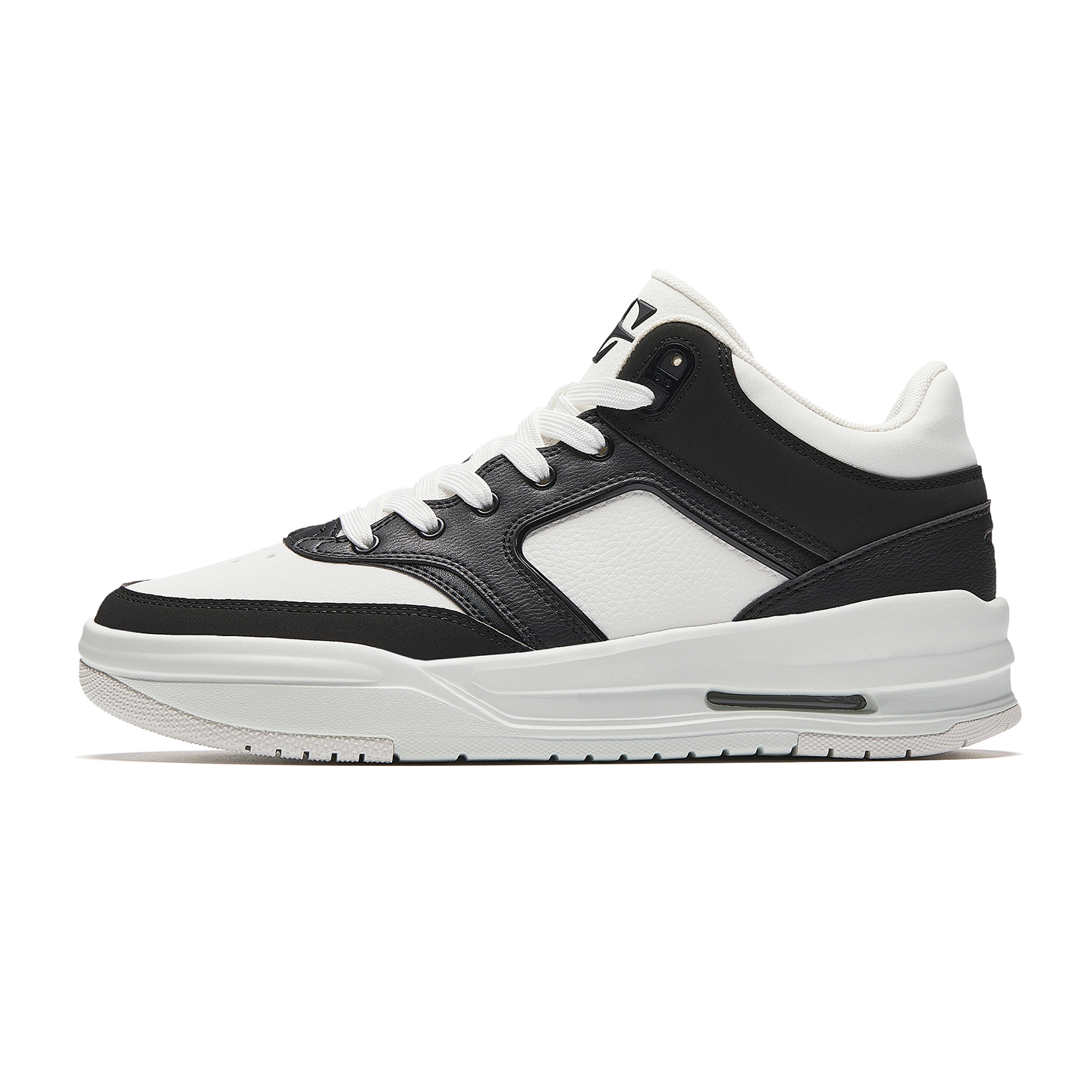 

ANTA Skyspace амортизирующие увеличивающие высоту устойчивые к истиранию нескользящие кроссовки mid top мужские black white