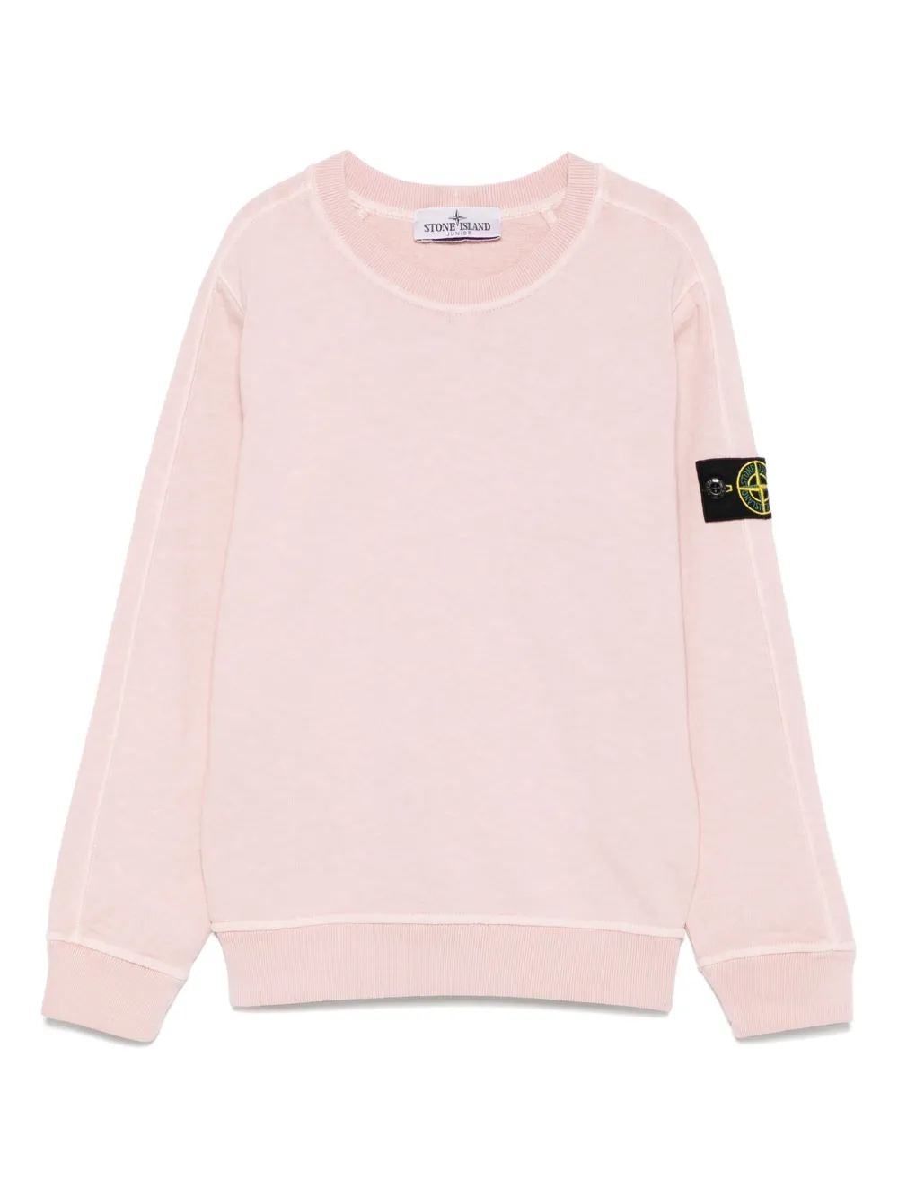 

Толстовка с нашивкой Compass Stone Island Junior, розовый