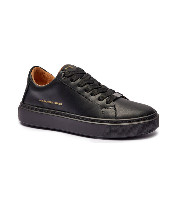 

Кроссовки кожаные Alexander Smith London Man, черный