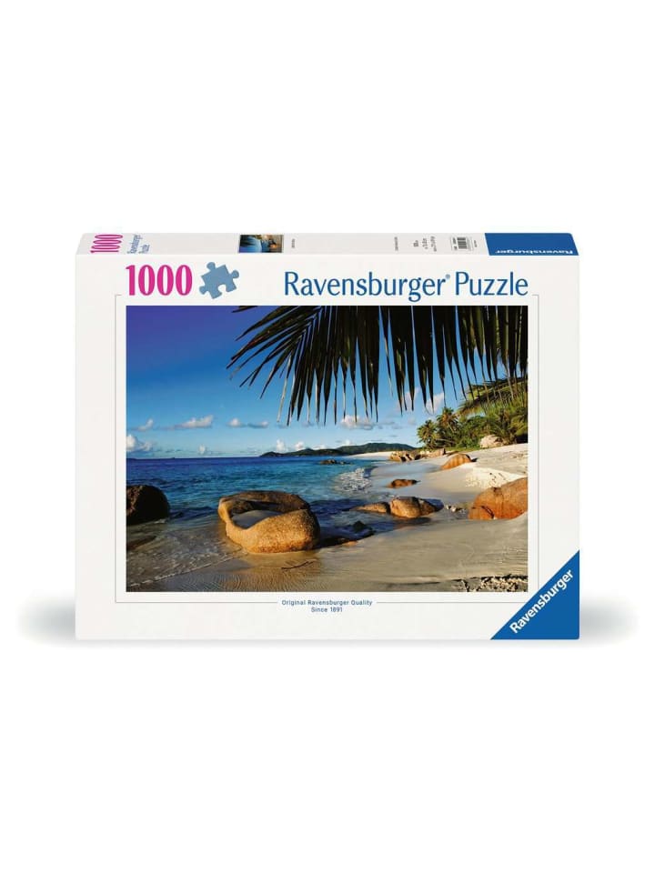 

Пазл Ravensburger, 1000 деталей, «Под пальмами» в красочном исполнении