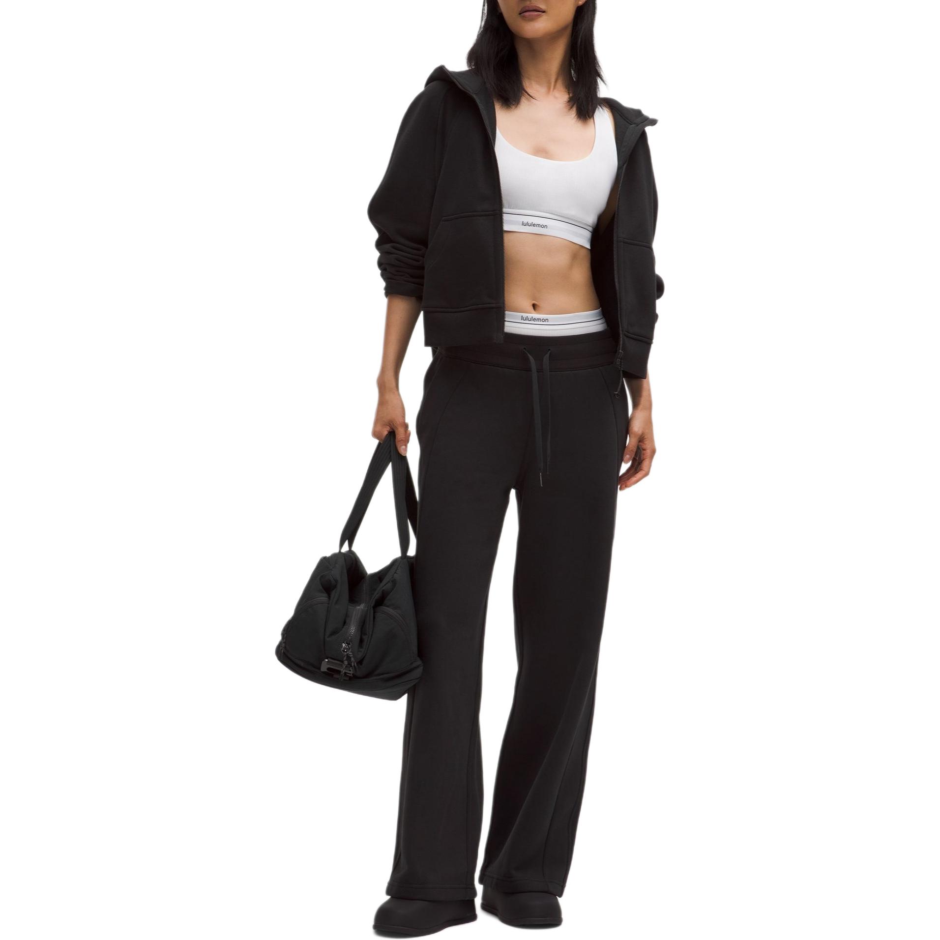 

Lululemon Спортивные брюки Scuba Series для женщин, цвет слоновой кости, белые