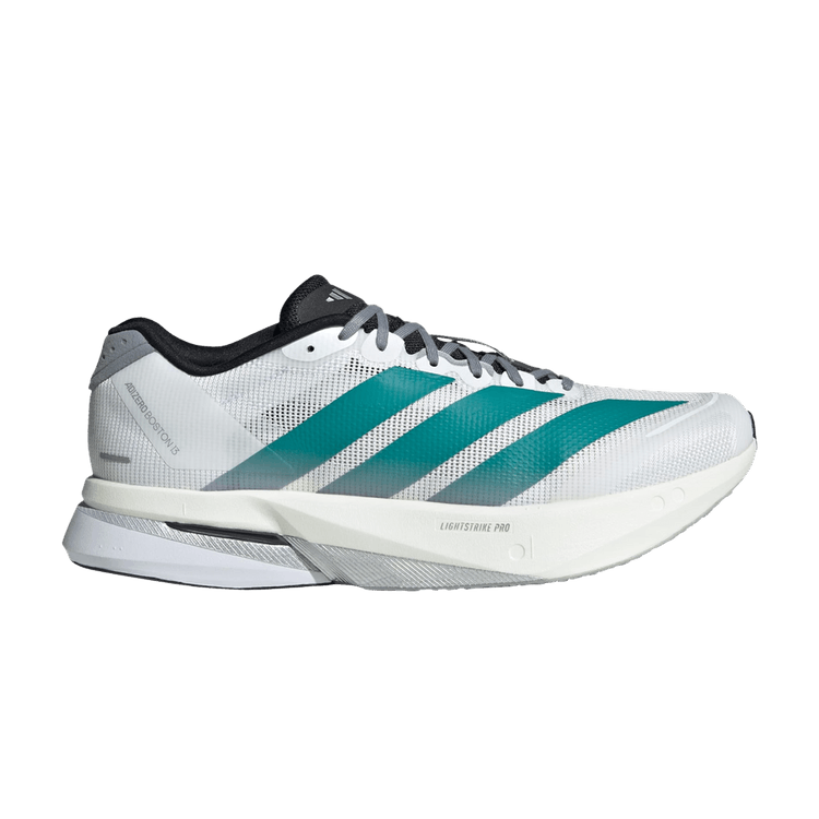 

Кроссовки Adizero Boston 13 'White Pure Teal', белый