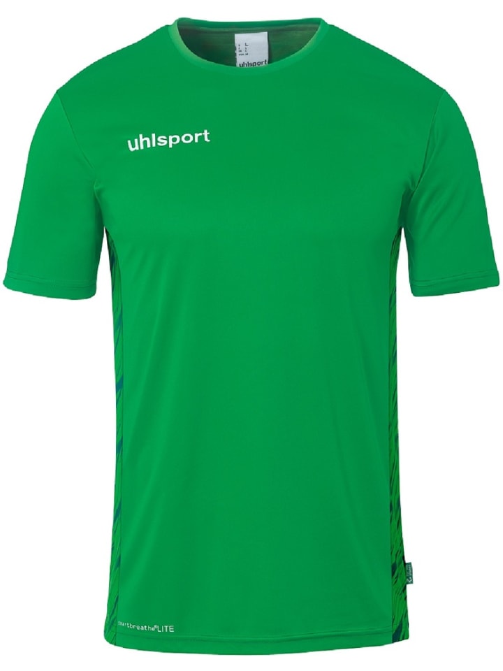 

Спортивная рубашка "Progressive 28 Poly Shirt Short Sleeve" зеленого цвета uhlsport