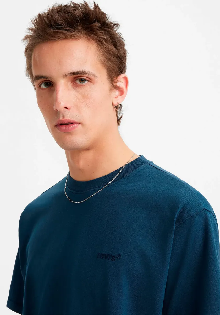 Рубашка Levi's с круглым вырезом "LE RED TAB VINTAGE TEE" в классическом дизайне Levi's, цвет Dress Blues Garment — фото 4