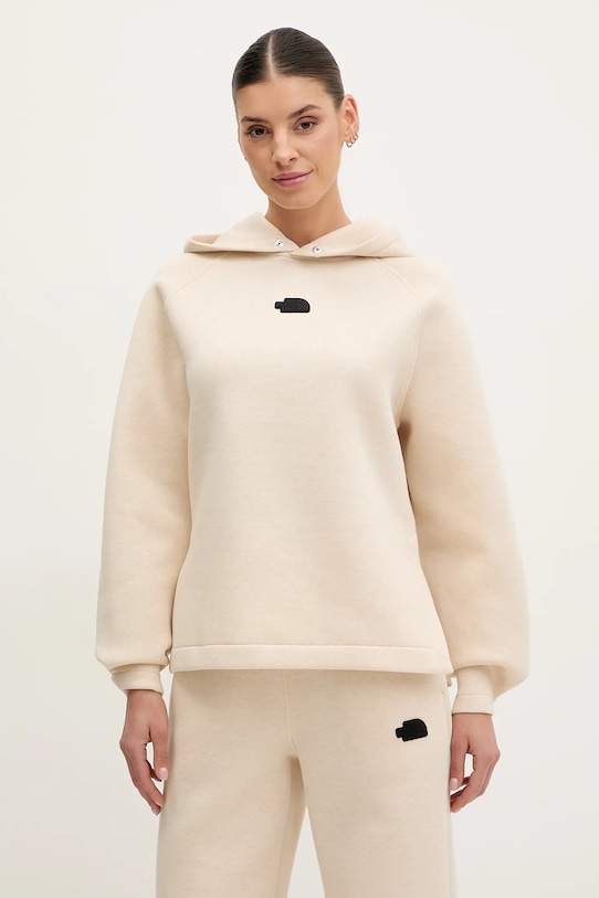 

Расслабленная толстовка The North Face, бежевый