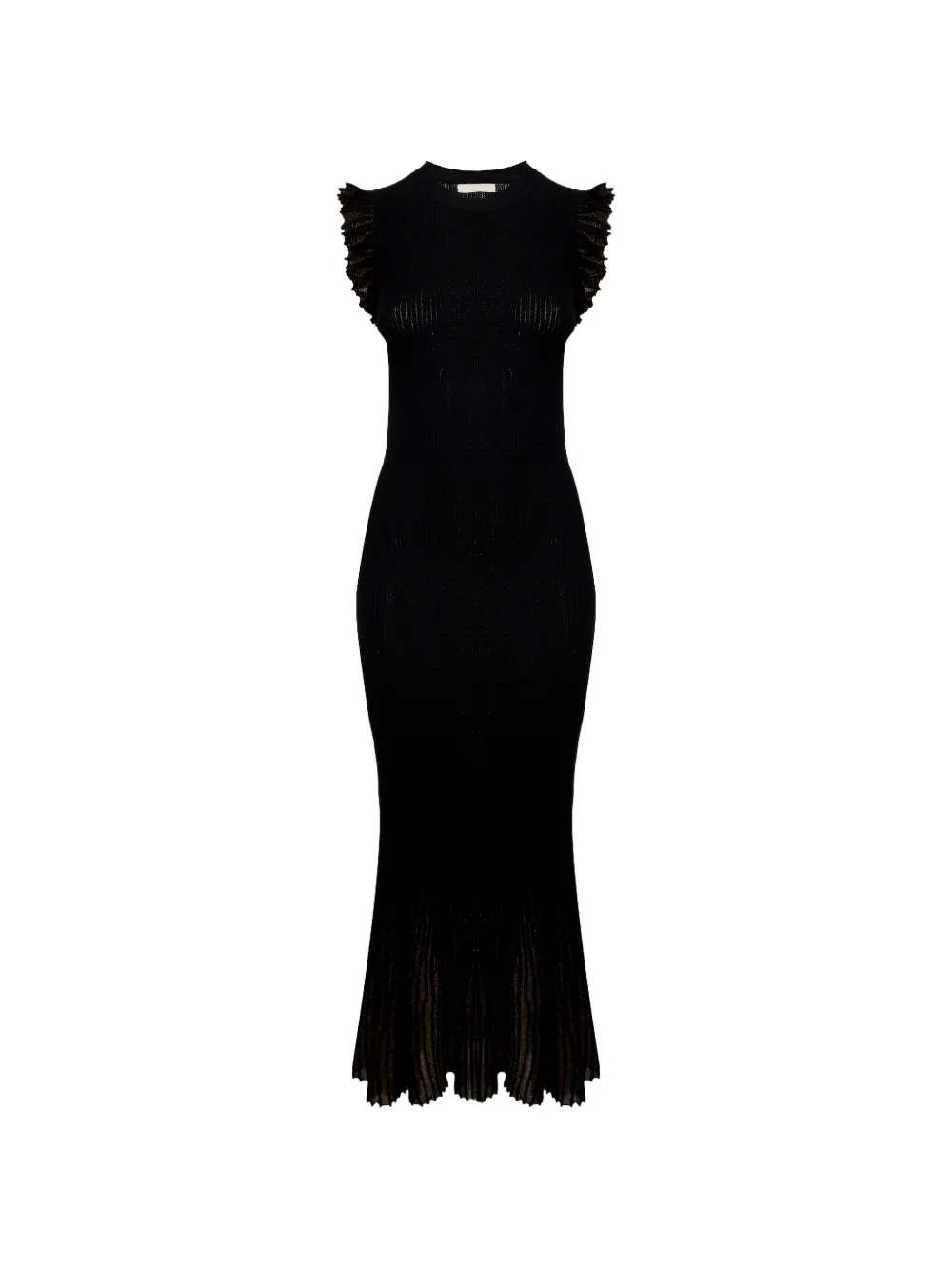 

Миди-платье Noelle с оборками Ulla Johnson, черный