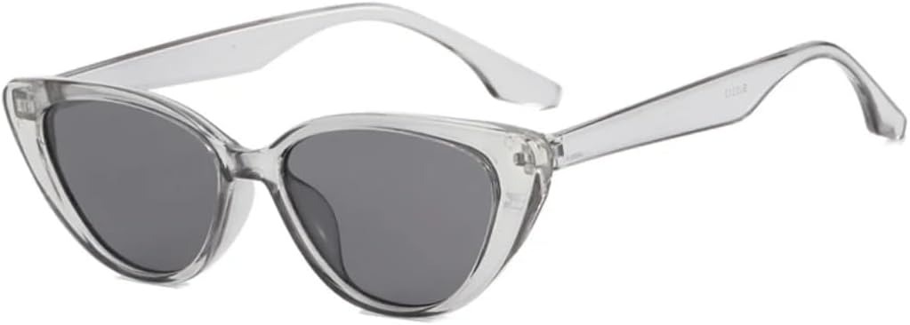 

Солнцезащитные очки с защитой UV400 | «Кошачий глаз», маленькие линзы конфетного цвета | для женщин и мужчин, для занятий спортом на открытом воздухе и вождения DSVIGF, Grey Grey