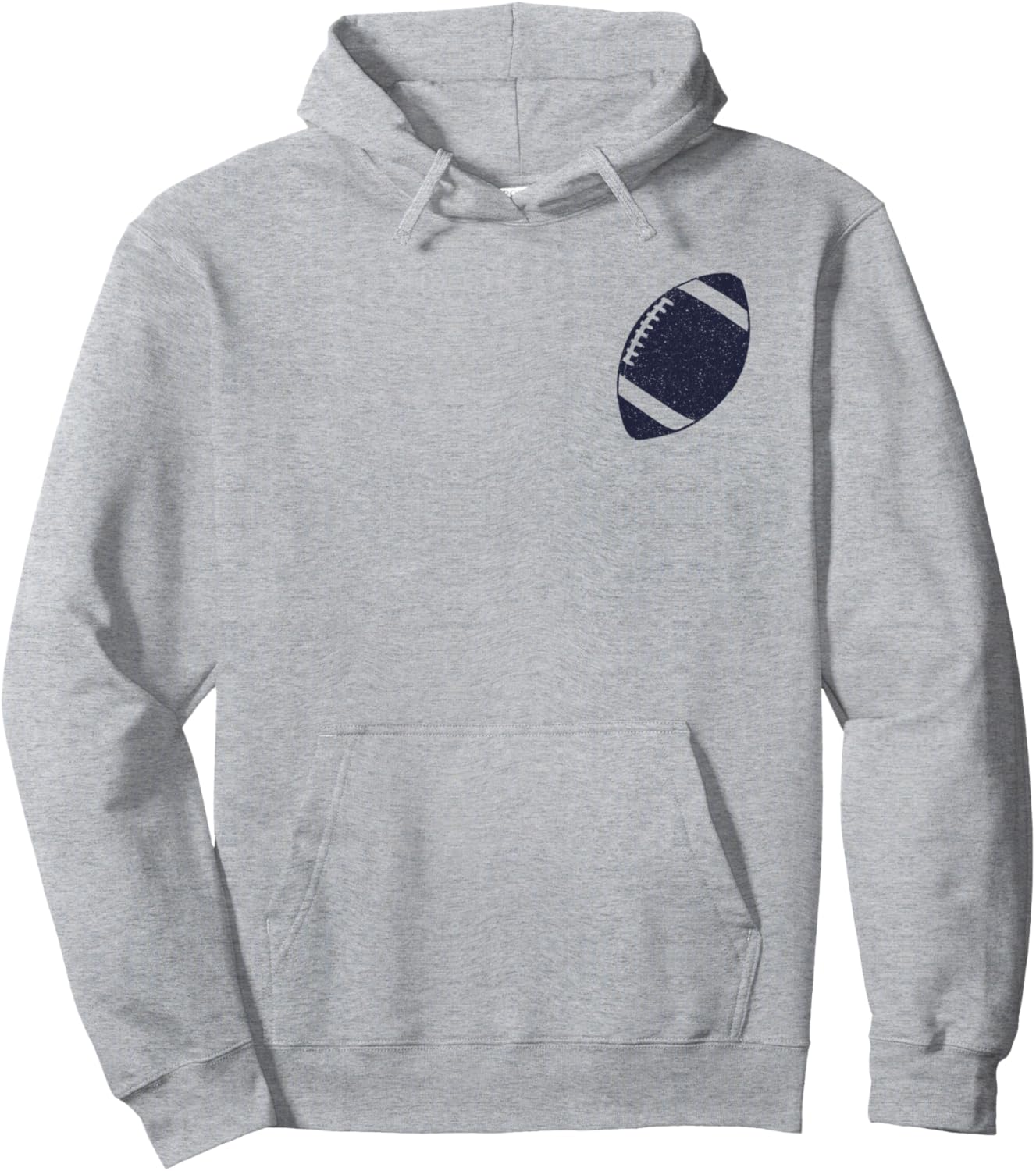 

Футбольная толстовка с передним карманом и крупным текстом на спине, серая Trendy Apparel, Серый, Футбольная толстовка с передним карманом и крупным текстом на спине, серая Trendy Apparel