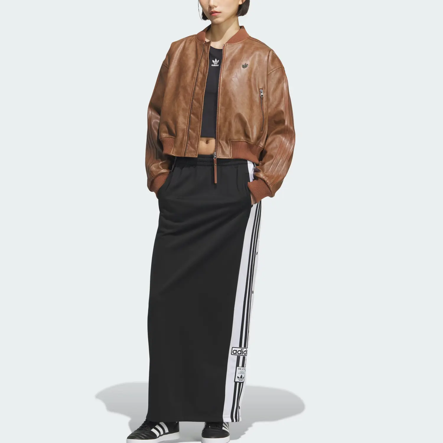 Adidas Originals Куртка женская с подкладкой, Soft Brown — фото 2