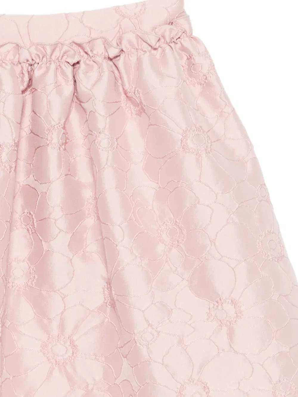 Юбка с цветочным узором Emporio Armani Kids, розовый — фото 3