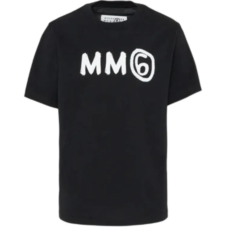 Футболка 3 Pack Kids' MM6 Maison Margiela черный+синий+белый — фото 3