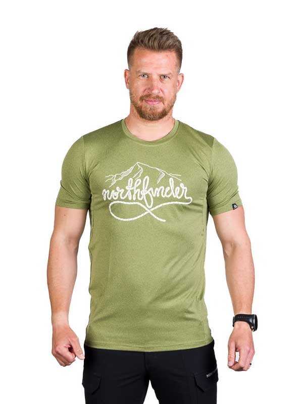

Футболка Northfinder COLTER, зеленый