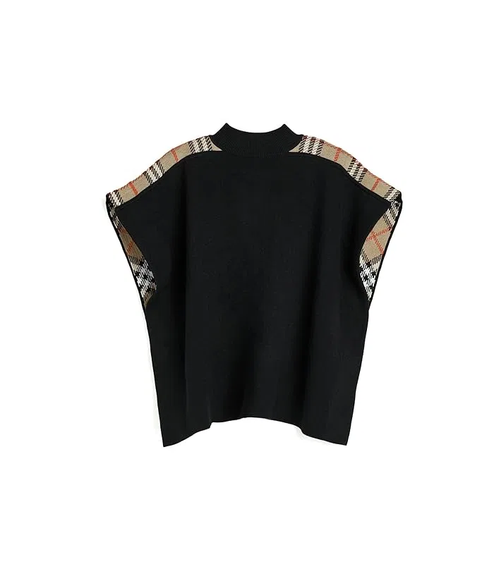 Пальто Izza Check Coat Burberry Kids, Sand IP Check — фото 2