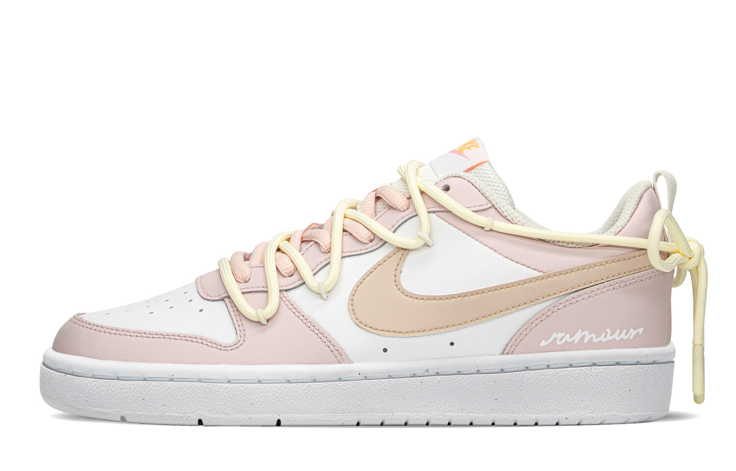 

Кроссовки Nike Court Borough Series Skateboard Shoes Women's Low-Top Pink