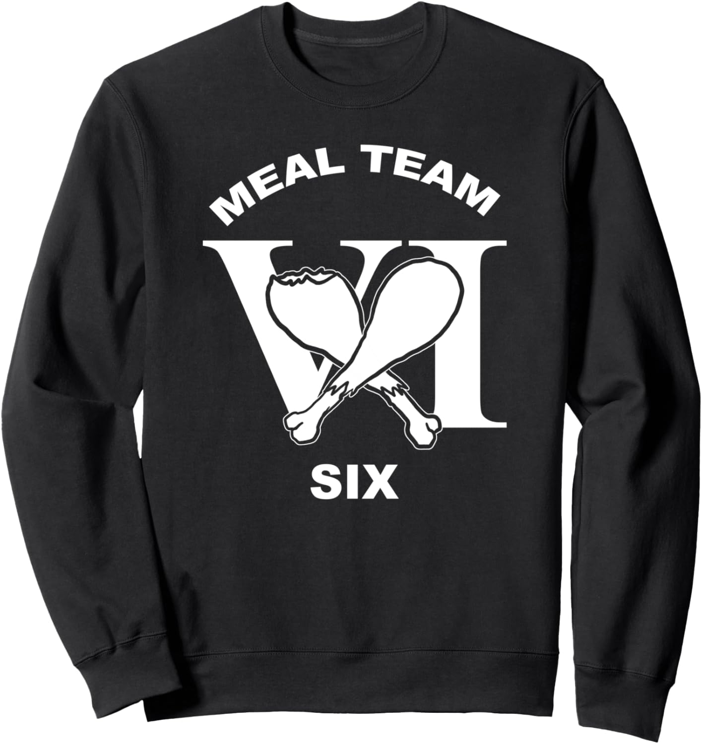 

Толстовка Meal Team Six, черная Miftees Thanksgiving Day Tees, Черный, Толстовка Meal Team Six, черная Miftees Thanksgiving Day Tees