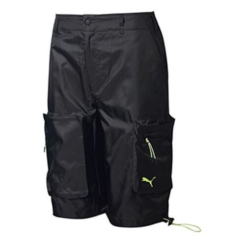 

Шорты x central saint martins woven shorts 'black white' Puma, черный