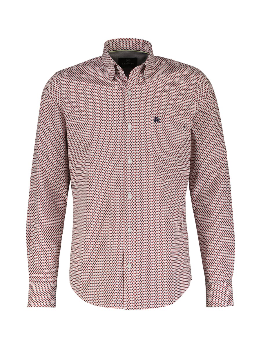 

Рубашка на пуговицах классического кроя LERROS, Red/Light red