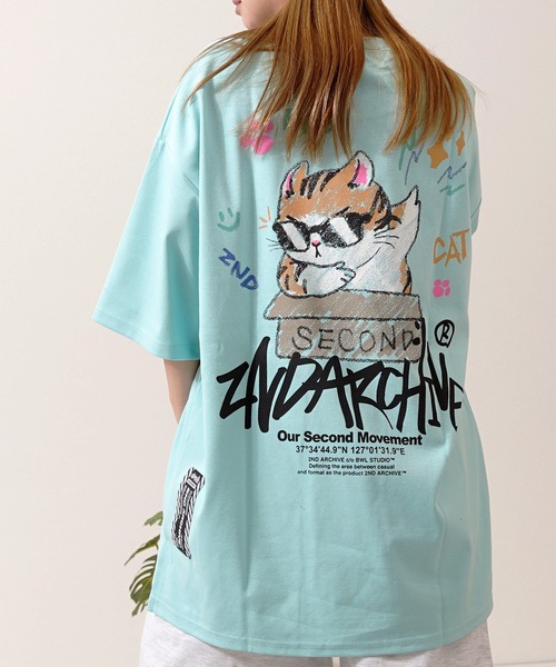 

Футболка оверсайз с принтом «Crayon Touch» 1111clothing, зеленый