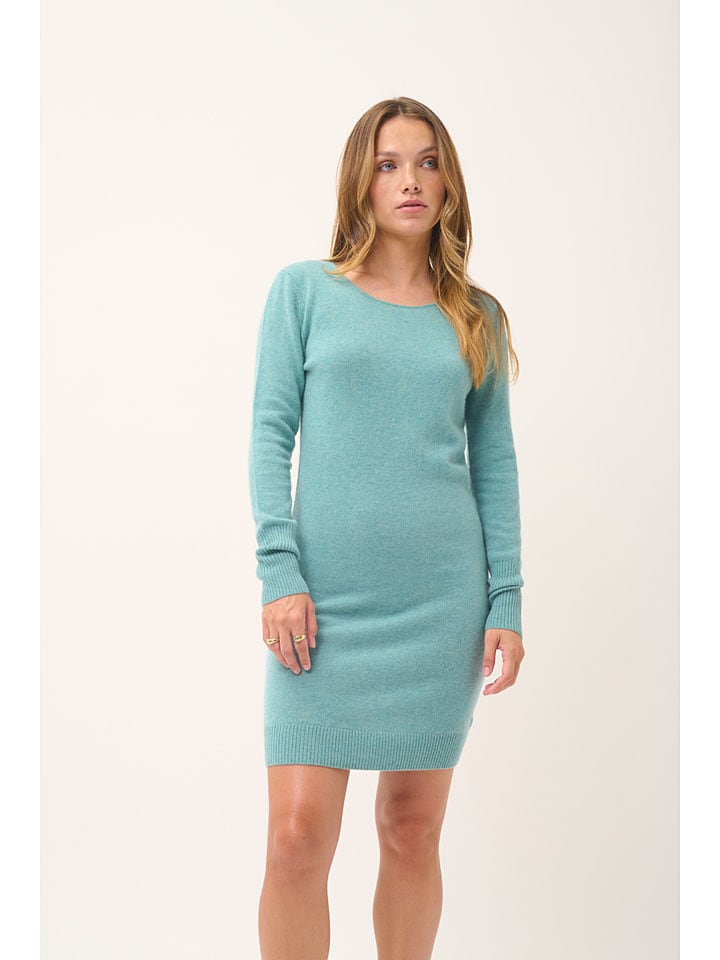 

Короткое платье Susan Just Cashmere, бирюзовый