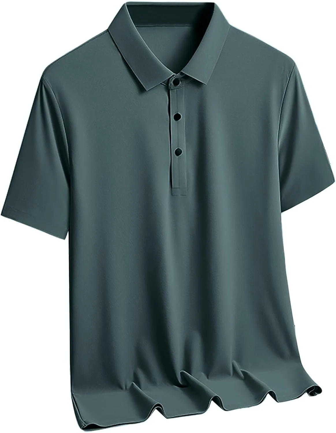 

Мужская поло из дышащего айс-шелк стрейч, с коротким рукавом, технология dry fit и влагоотведение