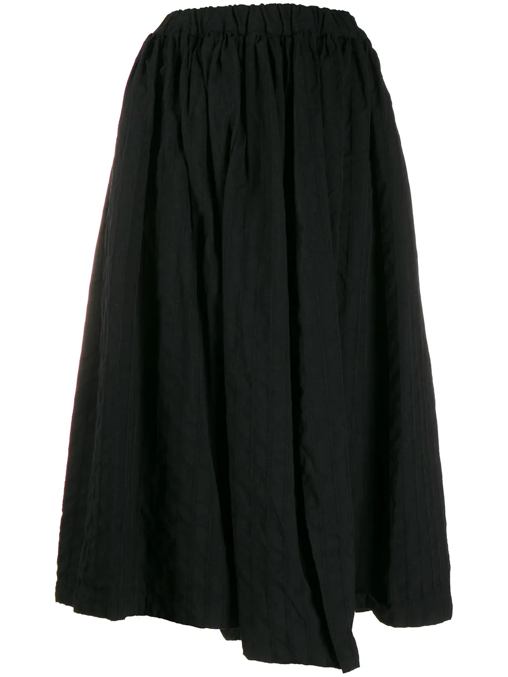 

Плиссированная юбка асимметричного кроя Comme Des Garçons Comme Des Garçons, черный