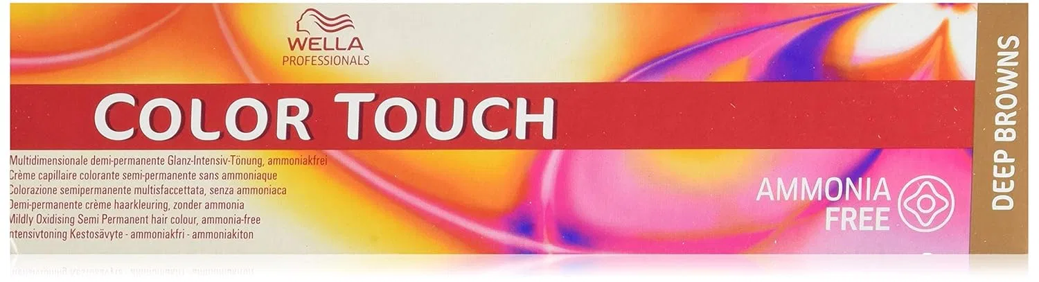 Интенсивный оттеночный бальзам «Color Touch 4/77» от Wella, 2 шт. Wella