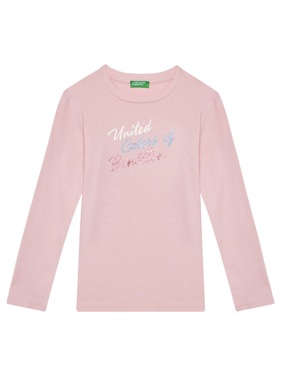 

Блузка обычного кроя 3I9WC10MY United Colors Of Benetton, розовый