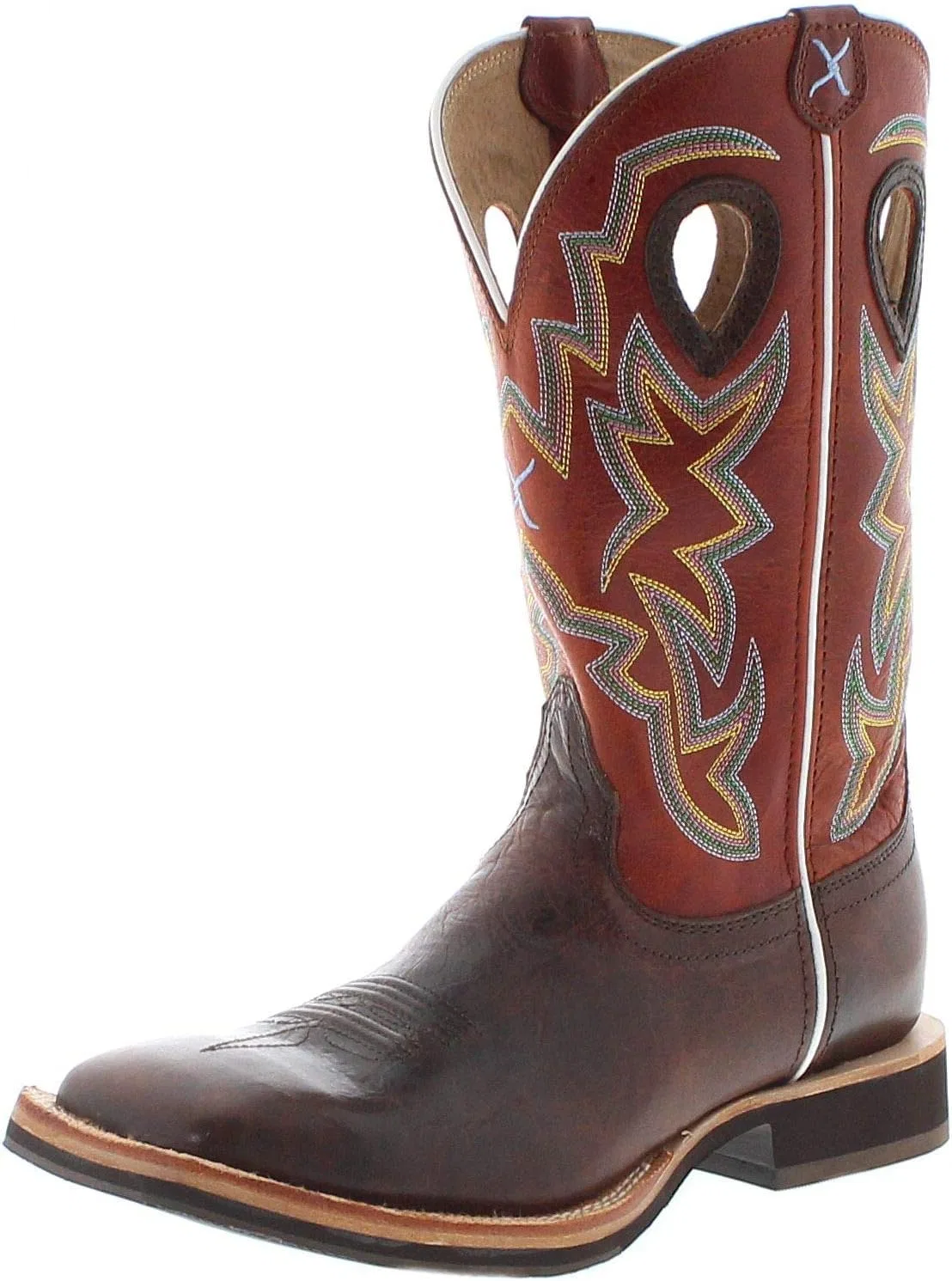 FB Fashion Boots Мужские ковбойские ботинки Twisted X Boots, ботинки для верховой езды в стиле вестерн 1772 года, кожаные ботинки коричневого цвета