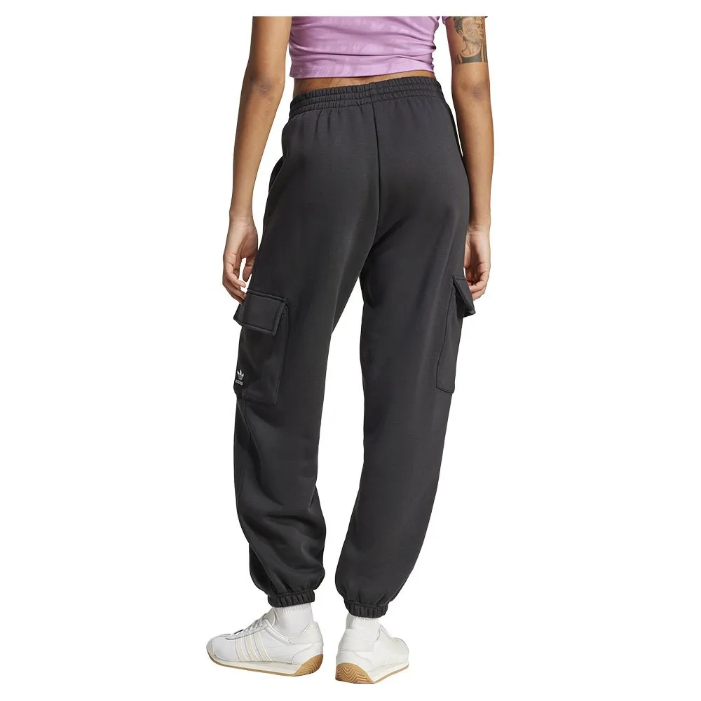 Брюки карго adidas Originals Essentials Fleece, серый — фото 2