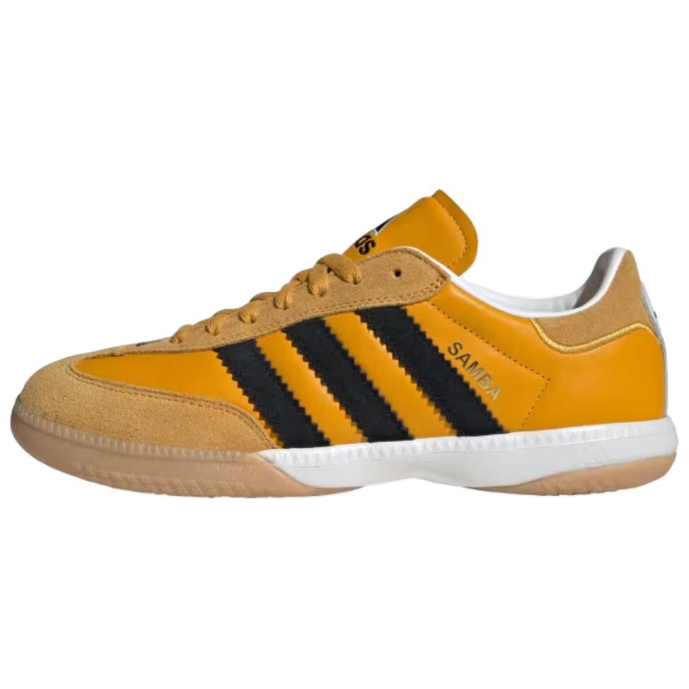 

Кроссовки adidas originals SAMBA MN Lifestyle Shoes Unisex Low-top Round Neck Yellow/core Black/rubber, желтый